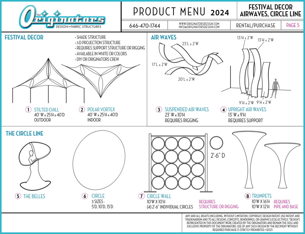 Product Menu 2024 - PG5