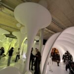 Originators Design, large scale sculpture created this Immersive environment for Kinder Chocolate and Larry Abel Designs