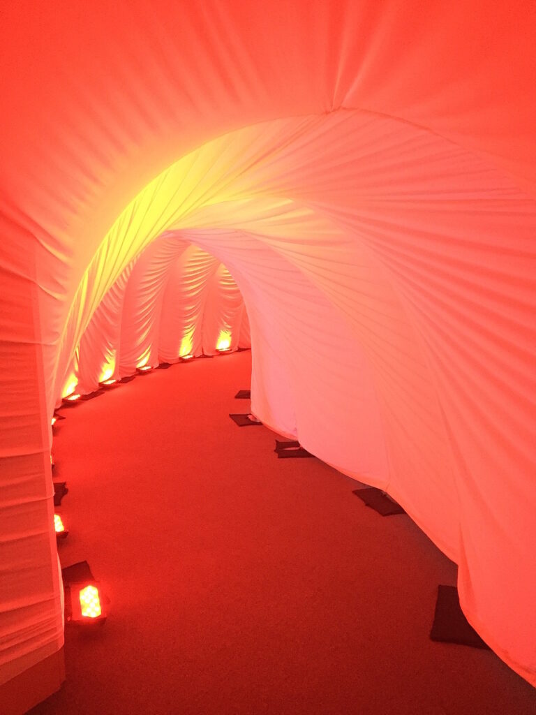 That's cool when it's not tensioned out all the way! And the color!