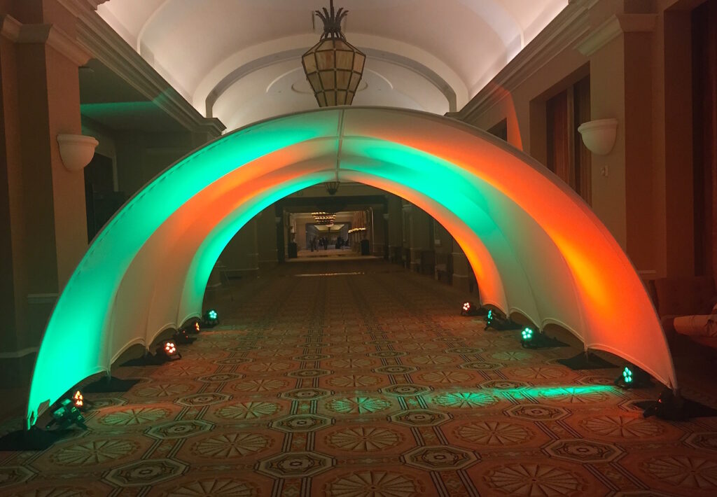 Light it up and show them the way. Rental tunnel from The Originators vast inventory